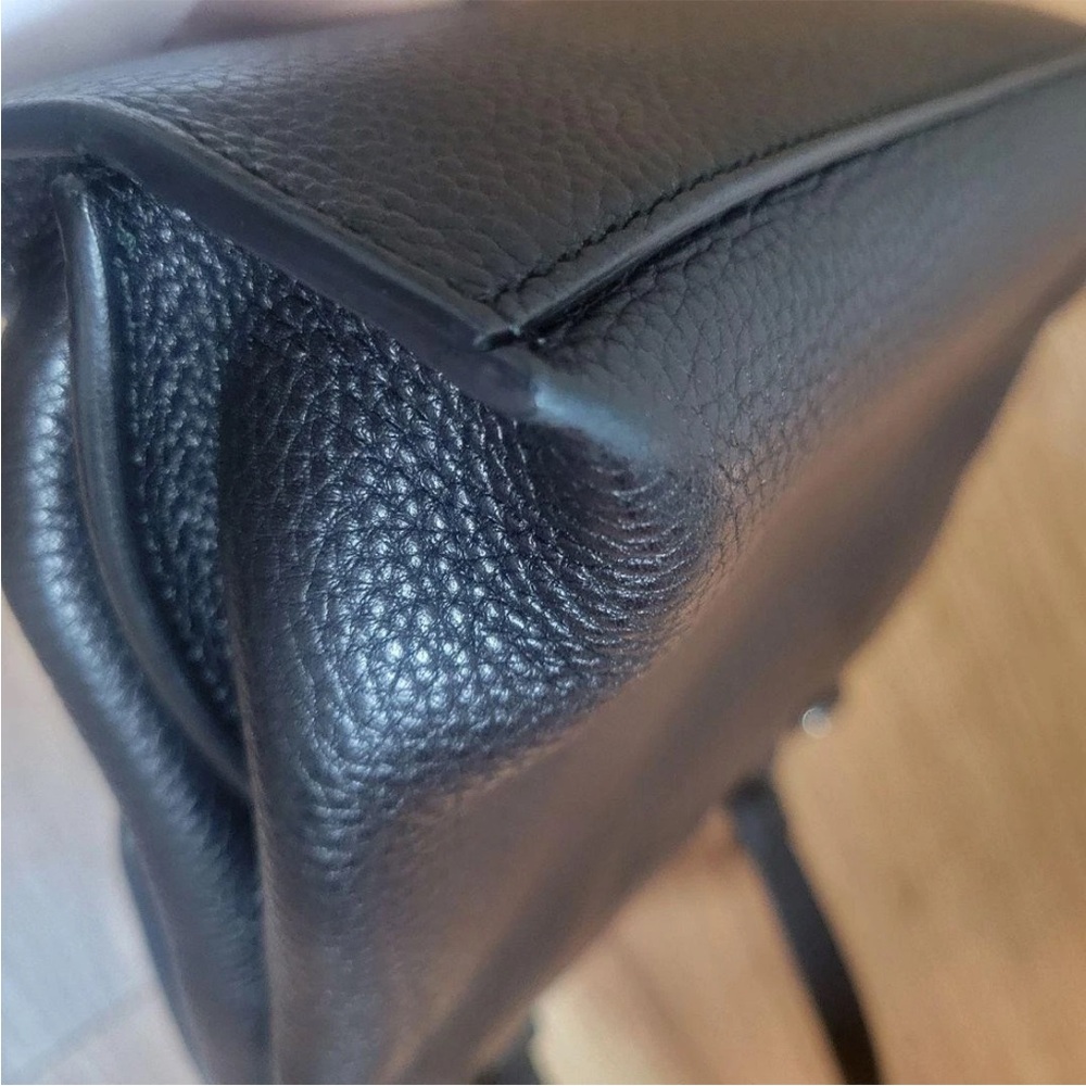 Gucci Dark Leather Satchel - Picture 9 of 11